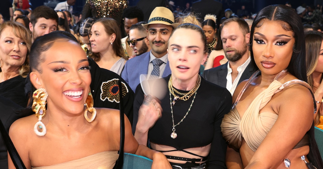 Megan Thee Stallion Shares BBMAs Photo With Cara Delevingne Edited Out